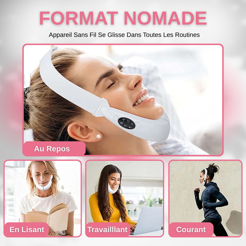 Appareil De Massage Facial Pour Le Double Menton Et Le Visage