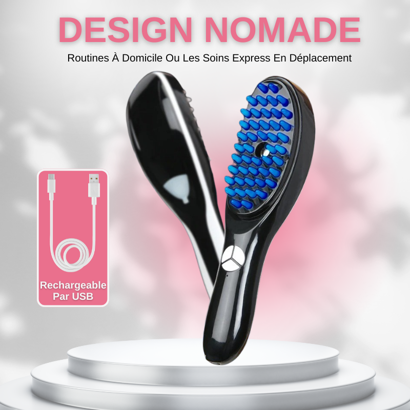 Peigne de Massage Électrique pour la Croissance des Cheveux