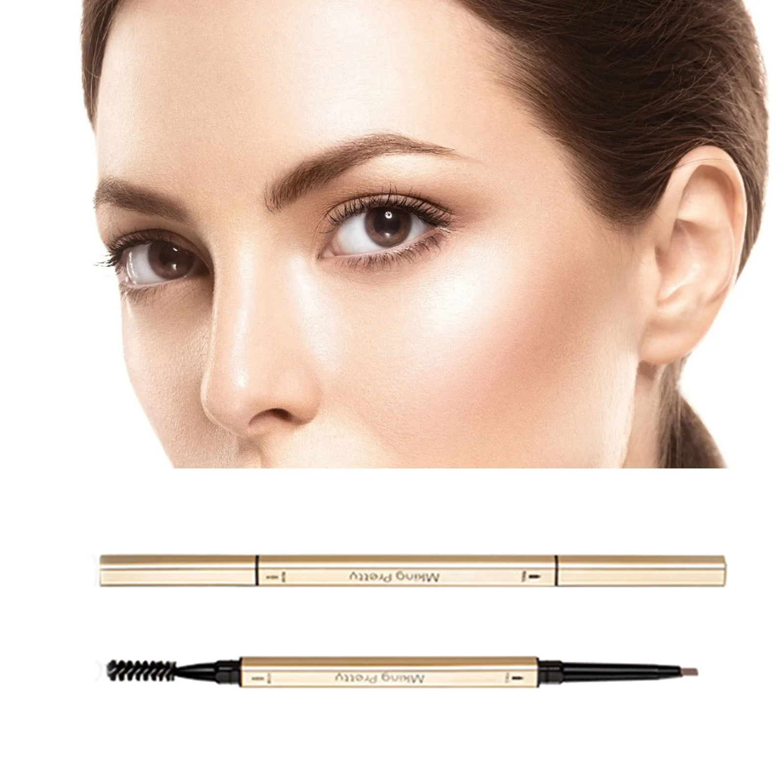 Crayon à Sourcils Double Tête