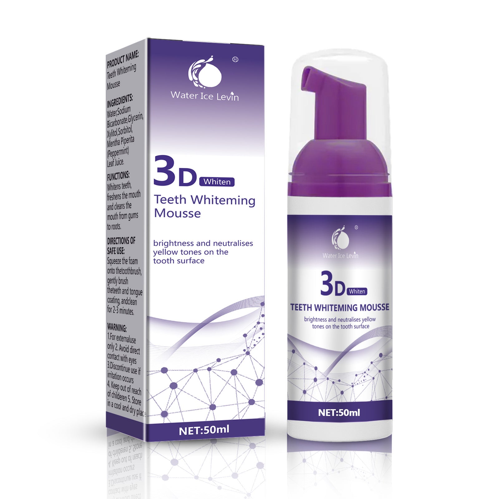 Dentifrice Violet Pour Blanchiment des Dents